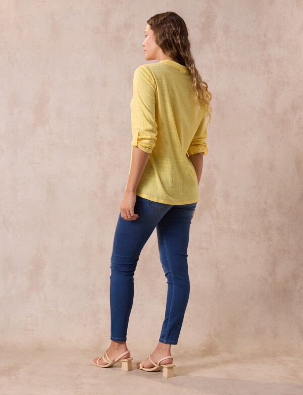 Blusa Bordada AMARILLO
