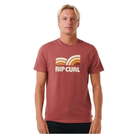 Remera MC Rip Curl Surf Revival Capture Tee Rojo