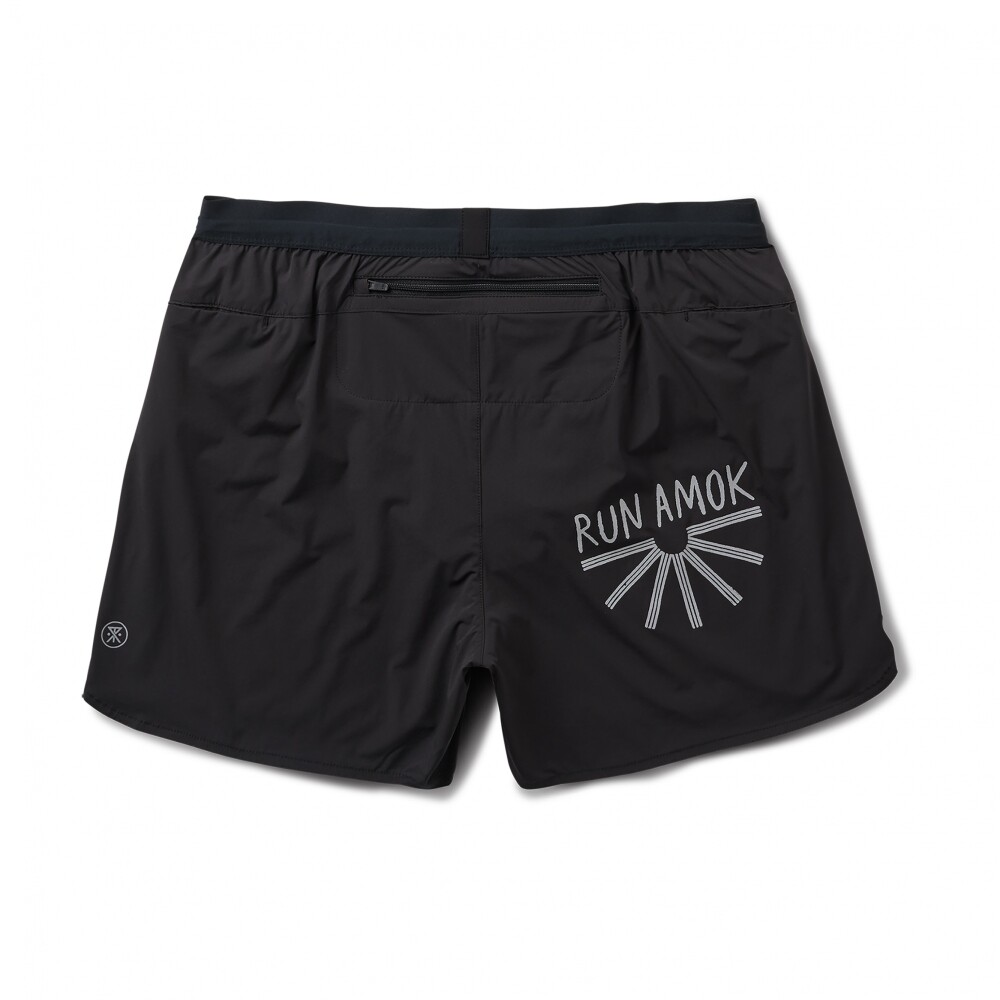 Short Running Alta 5In Hombre Black