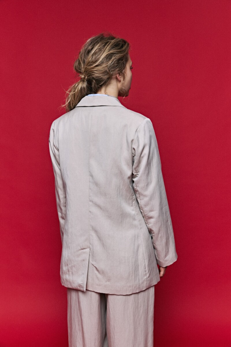 BLAZER LISSE BEIGE Beige
