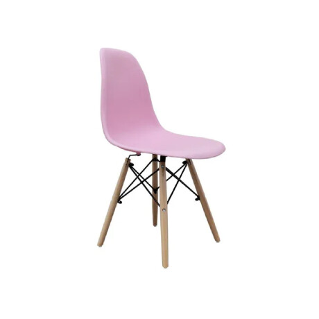 SILLA DE COMEDOR EAMES Silla Eames Rosa