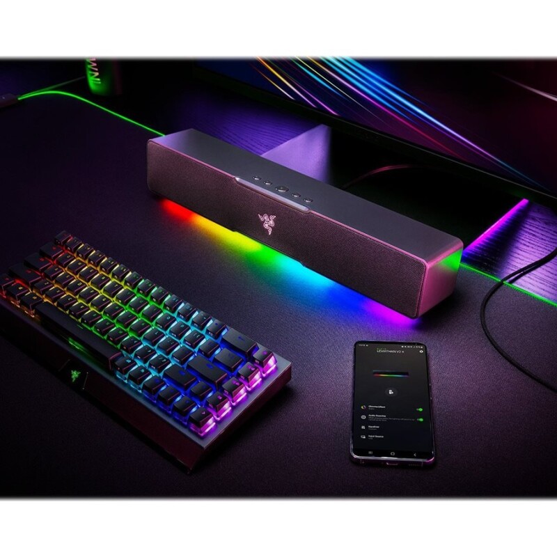 Razer Leviathan V2 X - Barra de sonido - para PC - inalámbrico - Bluetooth - controlado por aplicación - USB Razer Leviathan V2 X - Barra de sonido - para PC - inalámbrico - Bluetooth - controlado por aplicación - USB