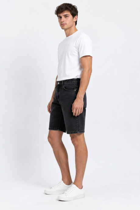 Bermuda Harin Gris Oscuro