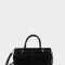Bowling Cartera Bowling Con Hebillas - Negro
