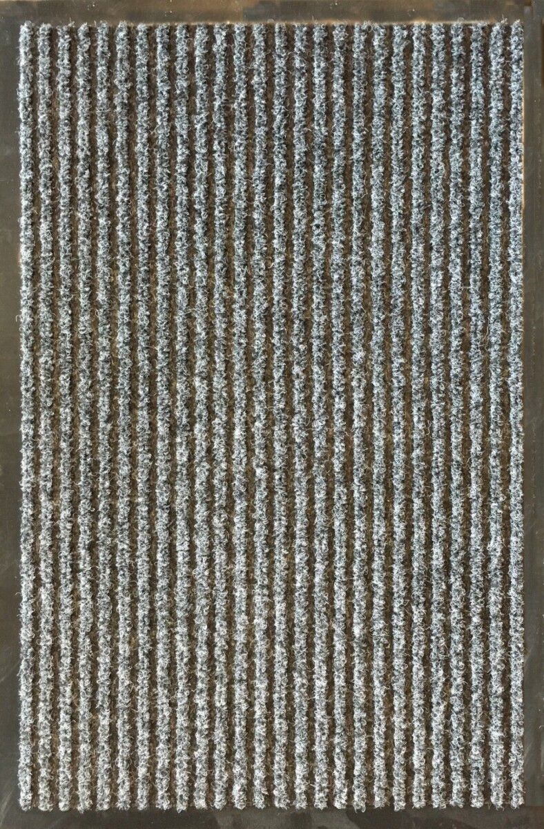 FELPUDO DOUBLE RIBBED FELPUDO DOUBLE RIBBED 1005 GREY 80X60CM