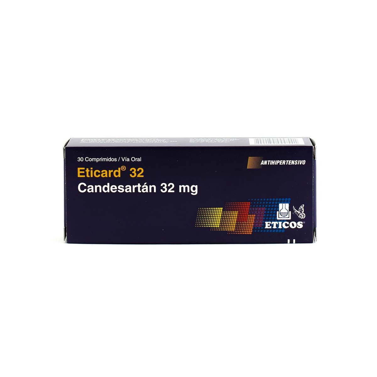 ETICARD 32 MG. CJ X 30 COMPRIMIDOS 