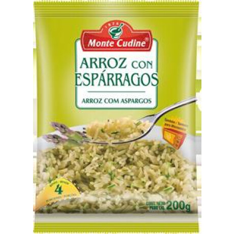 ARROZ SAB MONTE CUDINE 200G ESPARRAGOS ARROZ SAB MONTE CUDINE 200G ESPARRAGOS