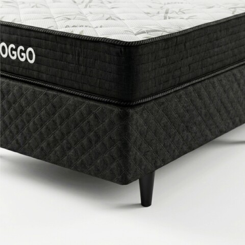 Sommier SUPER MEGA Oggo® - Espuma - GARANTIA 1 AÑO 1 Plaza - 78 cm