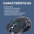 Mouse Gamer Inalámbrico Xtrike Me GW-601 RGB 3200 DPI Color Negro