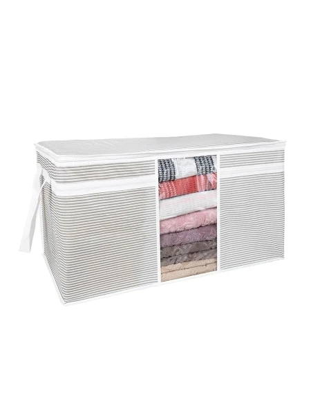 CAJA ORGANIZADORA C/ VISOR GRIS