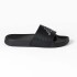 Sandalias Logo Matese Unisex Black - White