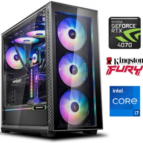 Equipo Gamer Core I7 14700F, 16GB, 1TB Nvme, Rtx 4070 12GB 001