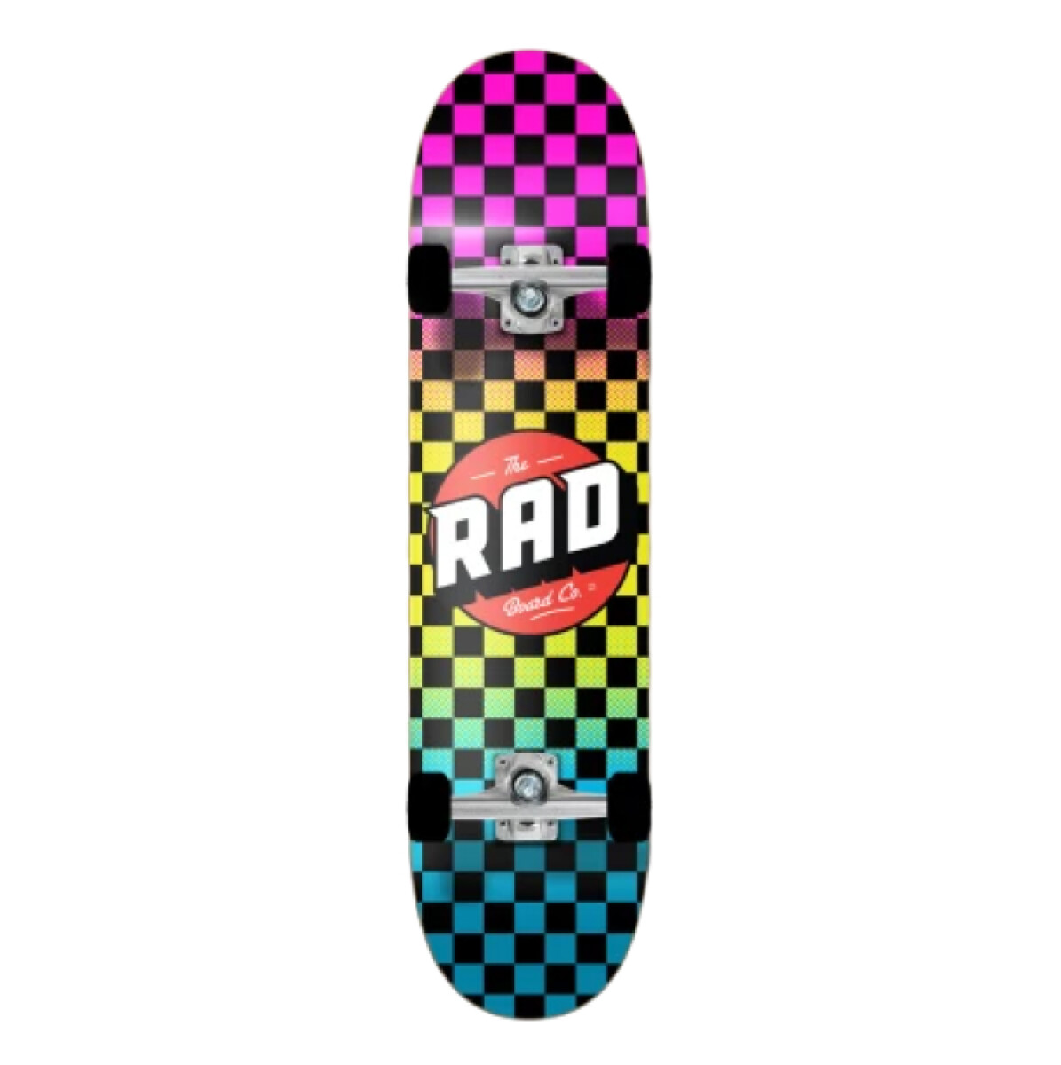 Skate Completo Rad Checkers 7.75" Nf 