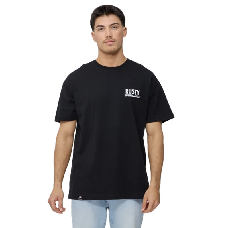 Remera Rusty Rael - Negro Remera Rusty Rael - Negro