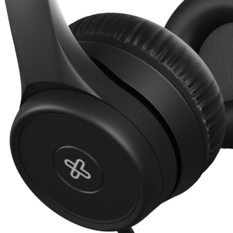 Auriculares Klipxtreme KlearCom c/microfono cableado Black