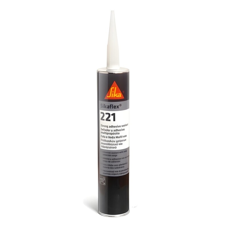 Sellador multipropósito a base de poliuretano Sika Sikaflex-221 Blanco 300ml Sellador multipropósito a base de poliuretano Sika Sikaflex-221 Blanco 300ml
