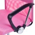 Silla De Escritorio Oficina Sillon Ejecutiva Ergonomica Tapizado Tela Mesh Con Cuero Sintetico Imback Color Rosa Silla De Escritorio Oficina Sillon Ejecutiva Ergonomica Tapizado Tela Mesh Con Cuero Sintetico Imback Color Rosa