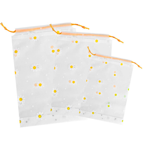 Set X24 Bolsas Viaje Organizador P/calzado Y Ropa Flor