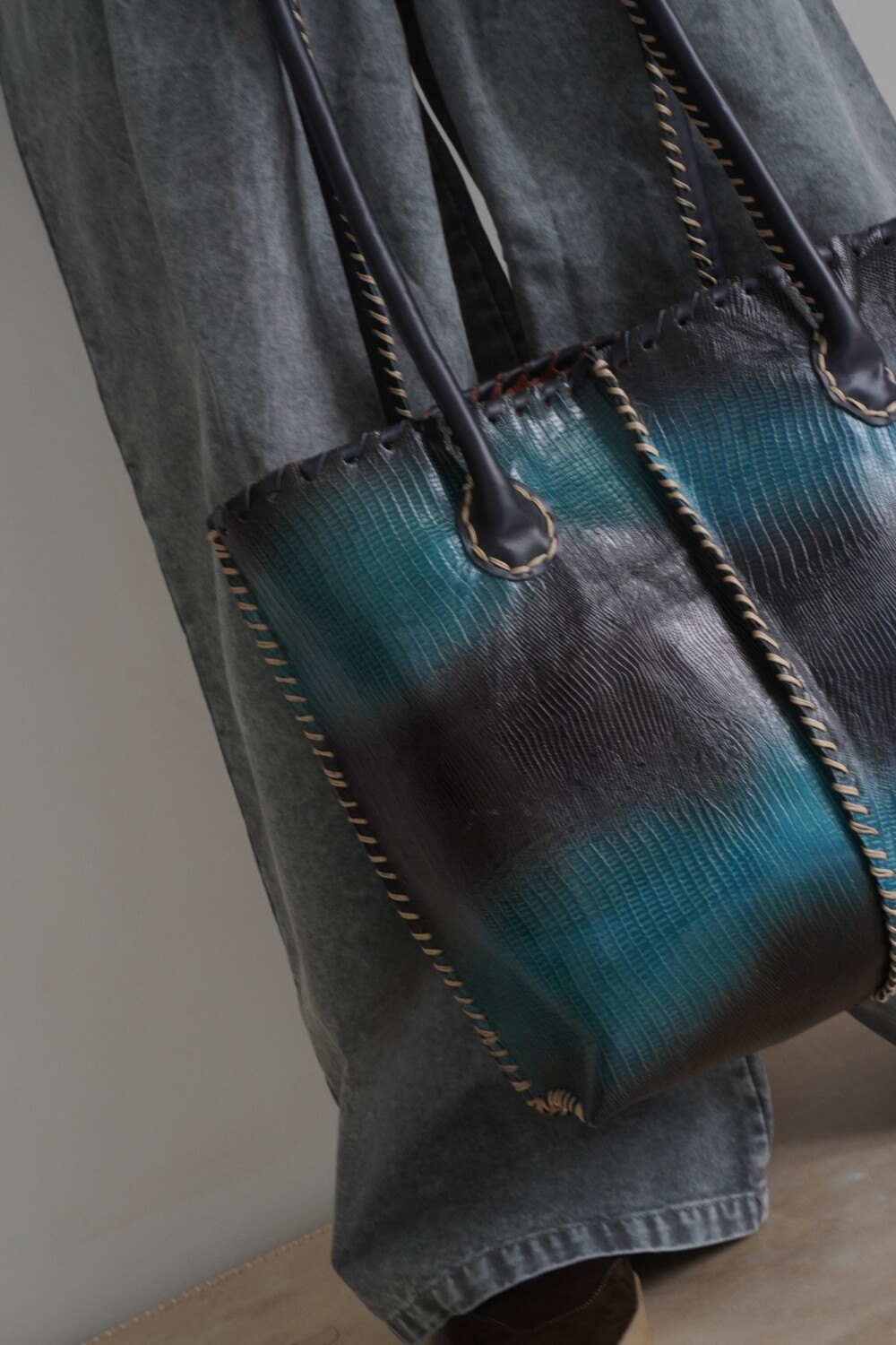 Winter Bag Turquesa / Negro