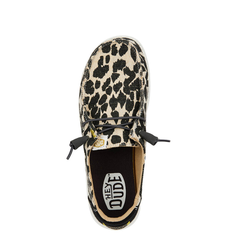 Wendy Leopard - Mujer Black/grey