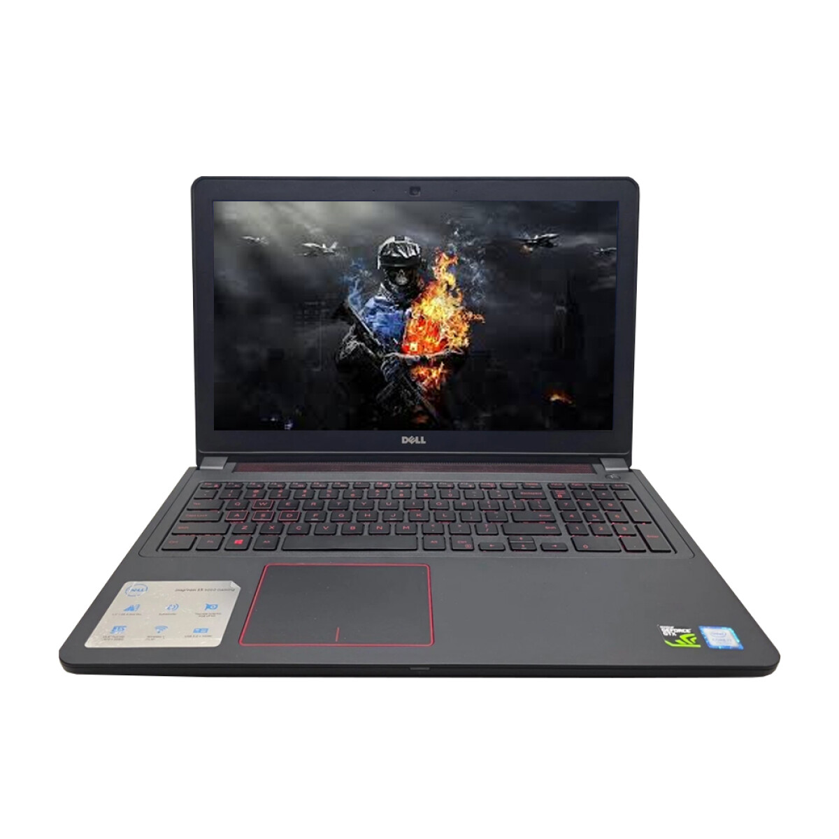 Notebook Gaming Inspiron 15-5577 Reacond. Intel i5-7ªGEN. RAM 12GB. Disco Sólido NUEVO 480GB. Pantalla 15,6". GF 1050 4GB 