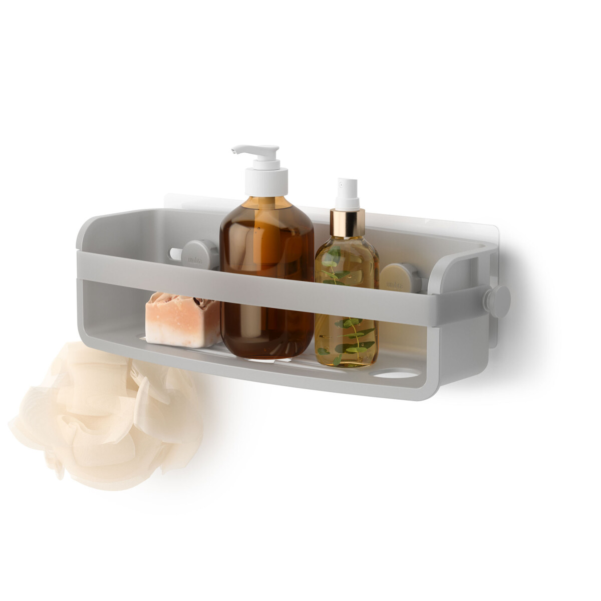 ORG.DUCHA - UMBRA FLEX GRIS PLÁSTICO 1021300-918 