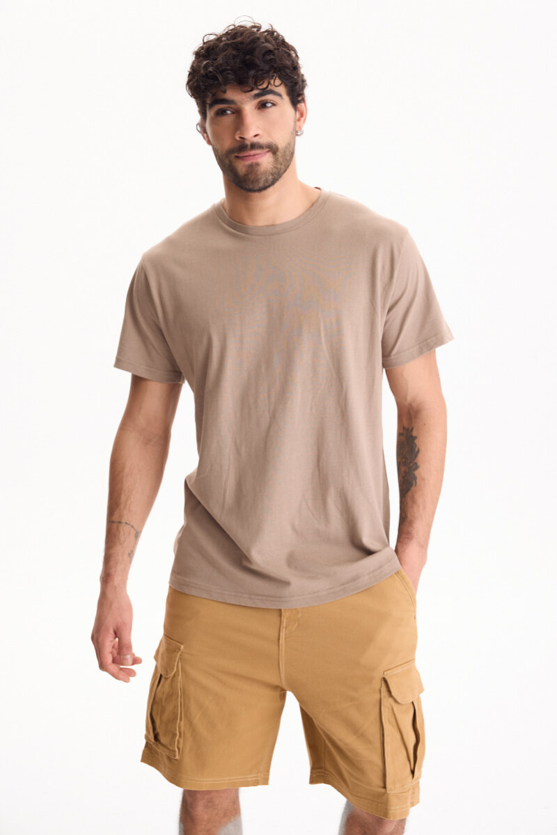 Bermuda De Gabardina Breeze Camel