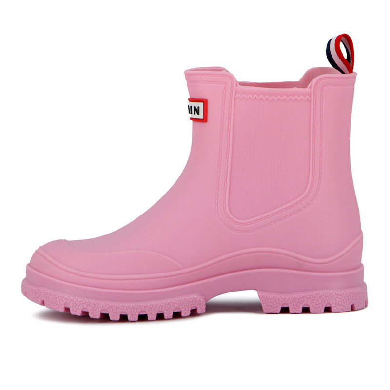 Darkness Bota Lluvia Dama Rosado