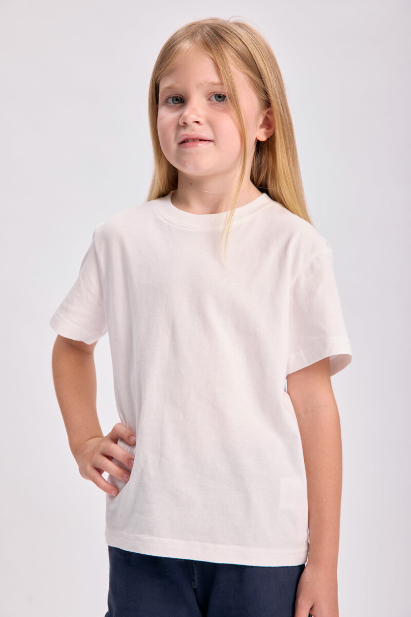 Remera básica Blanco