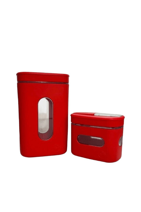MATE PAMPA SET DE YERBEROS ROJO