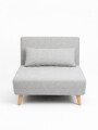 Sofá Cama, 1 Plaza Marie Gris Medio