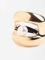 Elástico Para El Pelo Con Detalle Dorado dorado