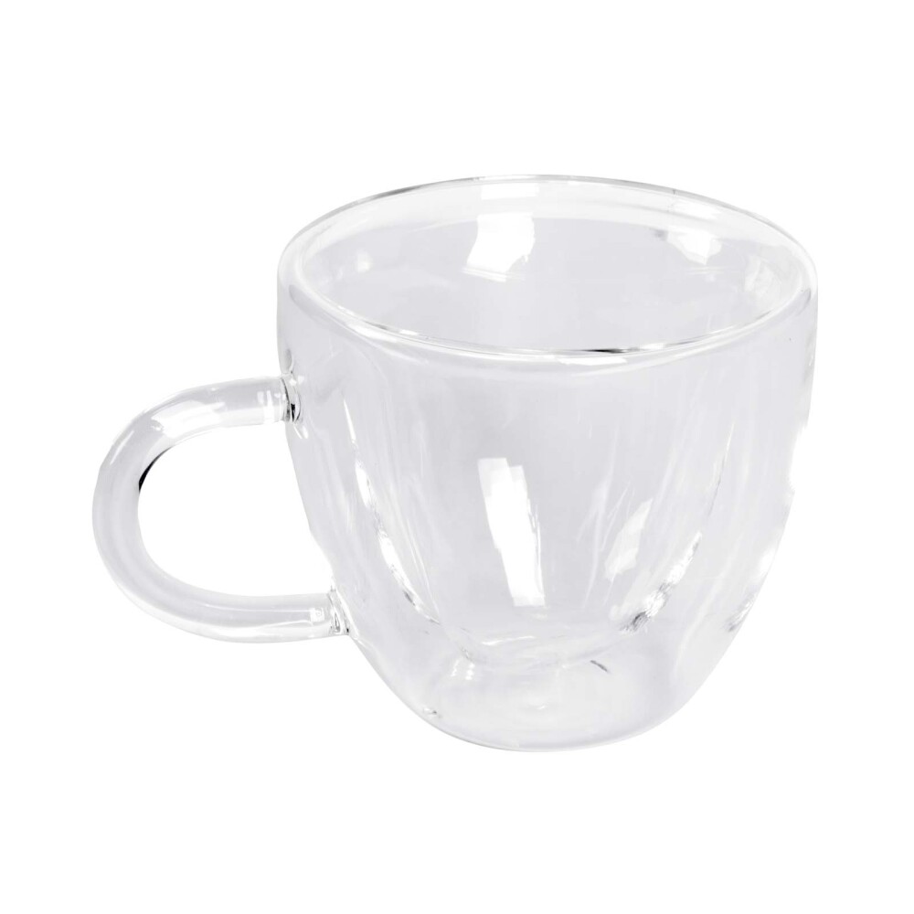 TAZA 350ML VIDRIO TRANSPARENTE A140