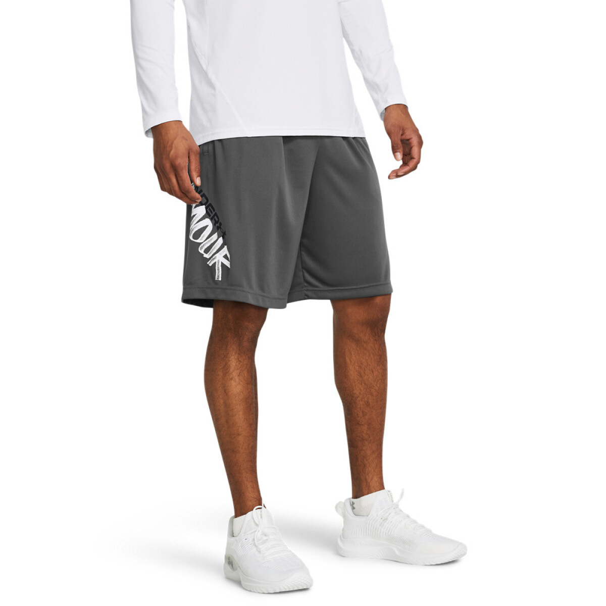 UA Tech Wdmk Shorts-BLU - GRY-025 