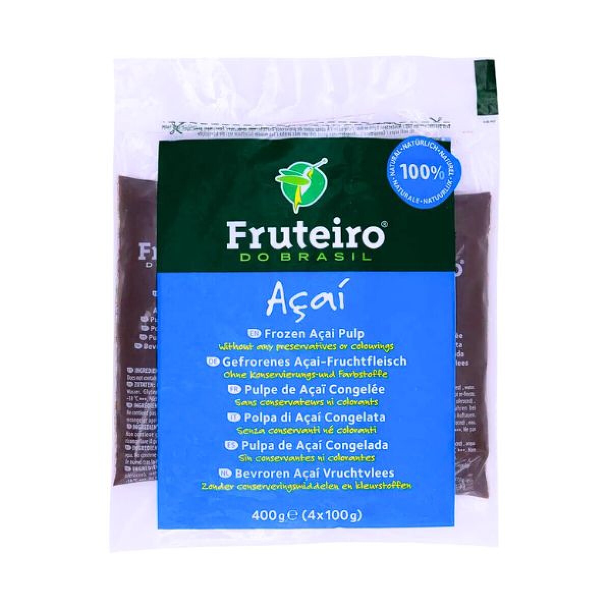 Pulpa de Acaí Fruteiro - 400 gr 