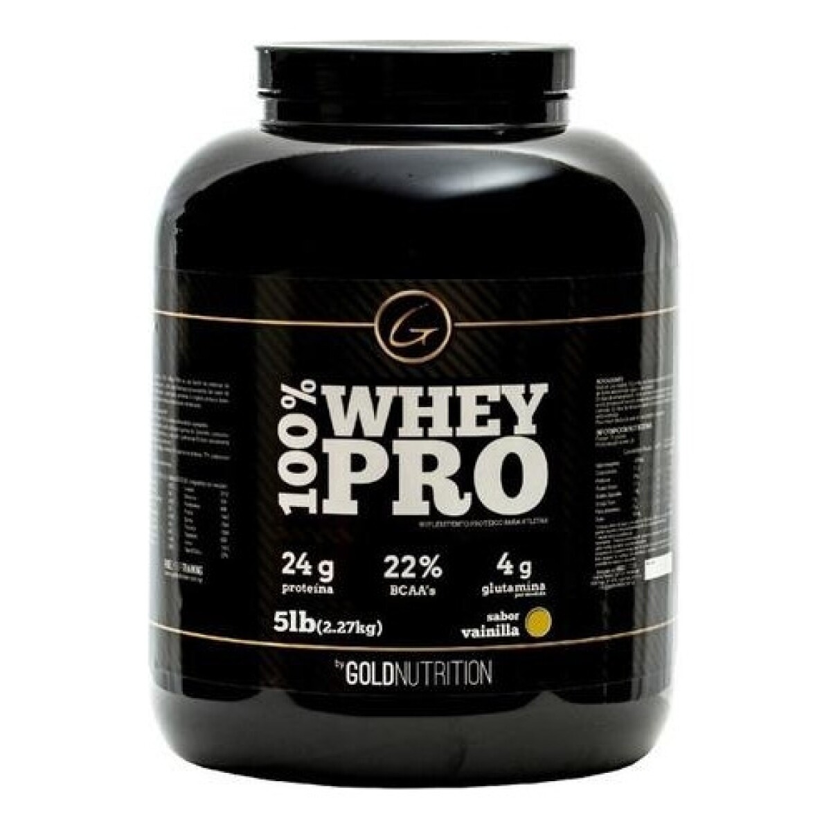 Suplemento Gold Nutrition 100% Whey Pro 5Lb - Vainilla 
