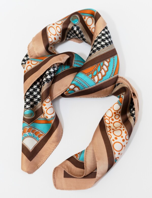 Bandana Printed MULTI/MARRON