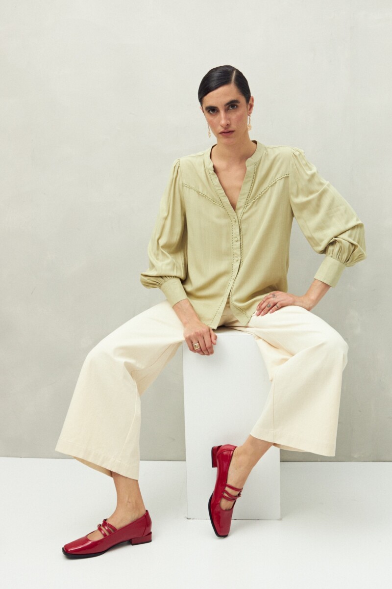 CAMISA BULLE Verde Oliva