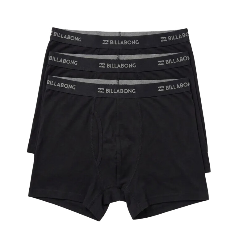 Boxer Billabong Journey 3 Pack - Negro Boxer Billabong Journey 3 Pack - Negro