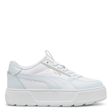 Championes de Mujer Puma Karmen Rebelle Blanco - Celeste - Plateado