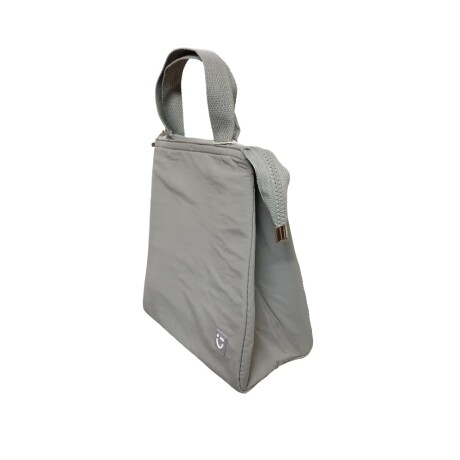 Lunchera triangular gris