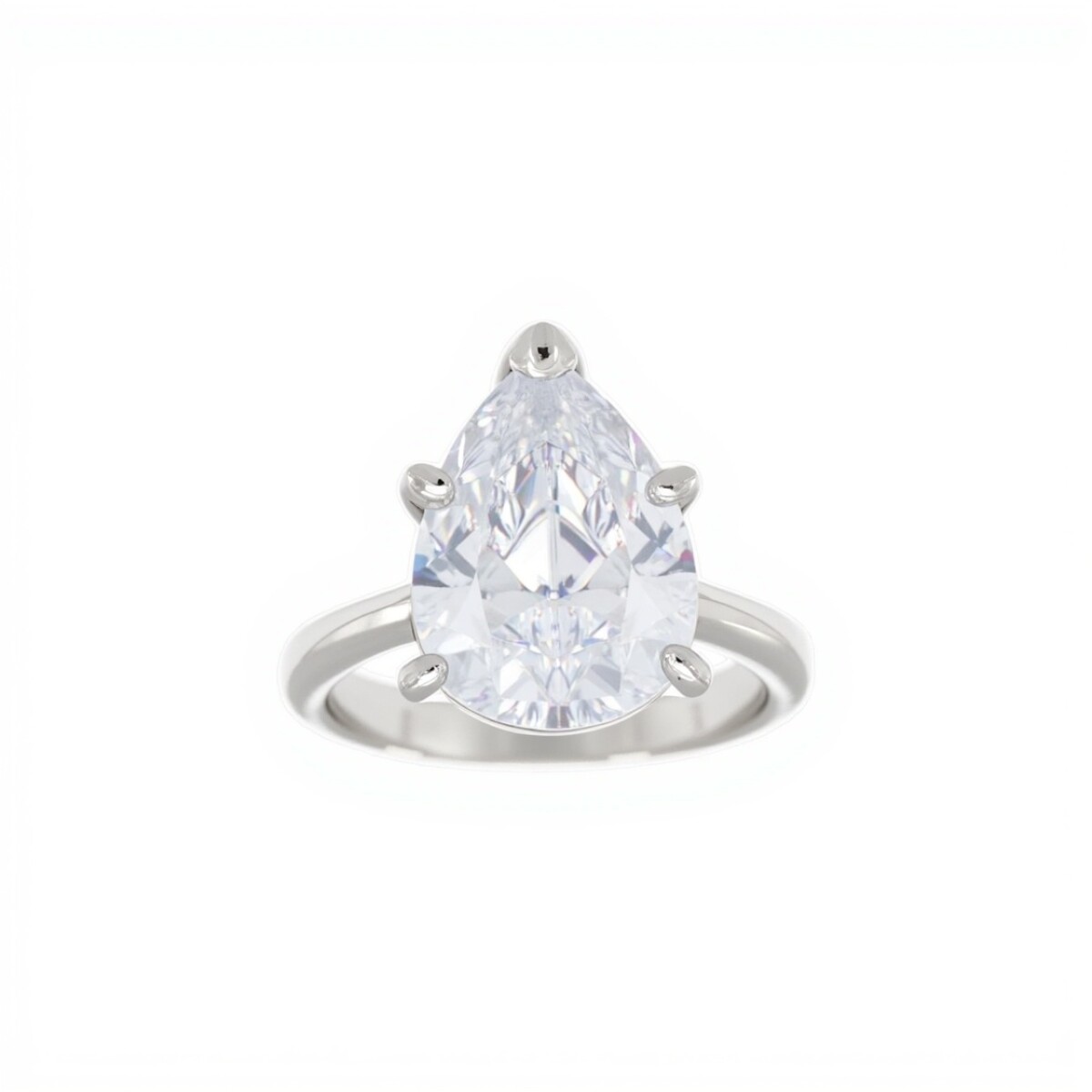 Anillo Solitario-Plata 925-Piedra Zirconia-AN3446 - conpiedra 