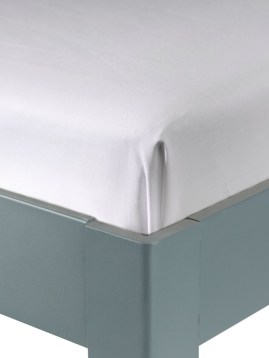 Sábana encimera satén SANDRA 180x280 bl 