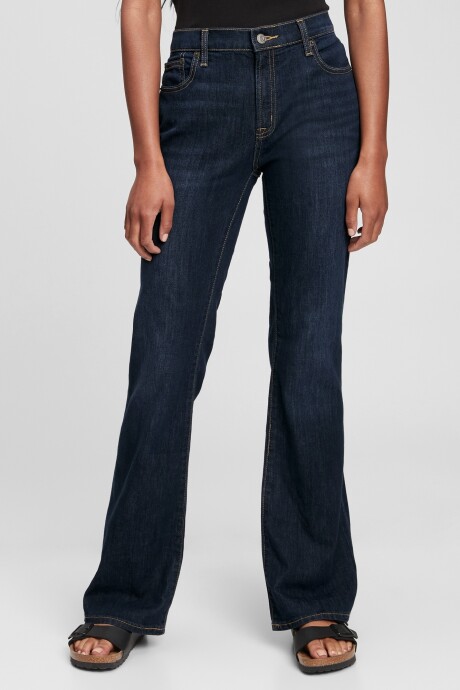 Jean Boot Mujer Dark Rinse