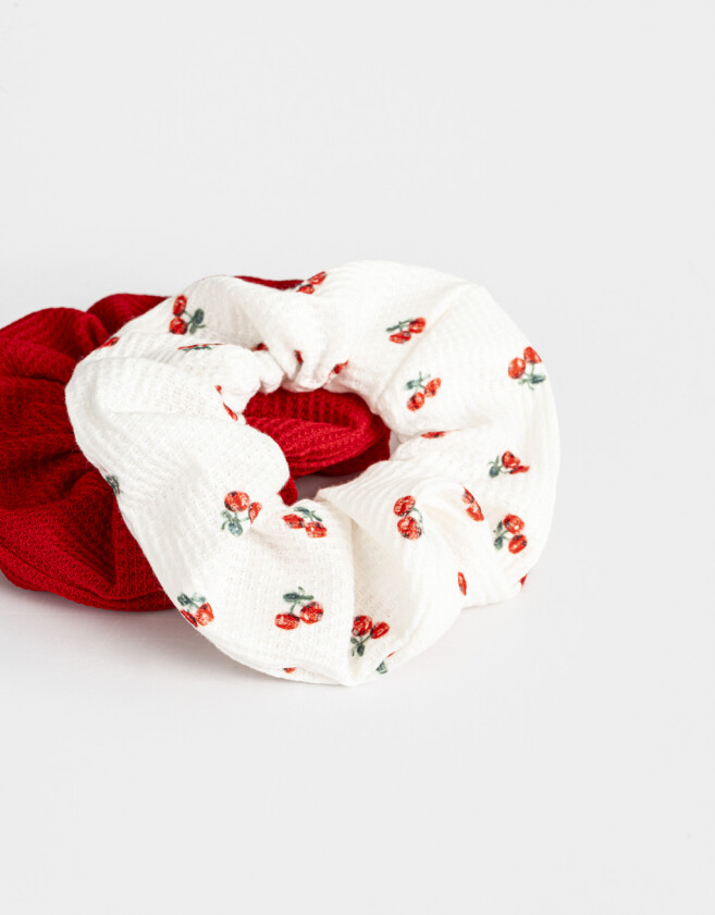 Skunzies Frutas Set De Scrunchies - Combinacion Bicolor