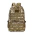 Mochila Táctica Camping 35L Bencor Militar Lona Reforzada Marron Pixeleado