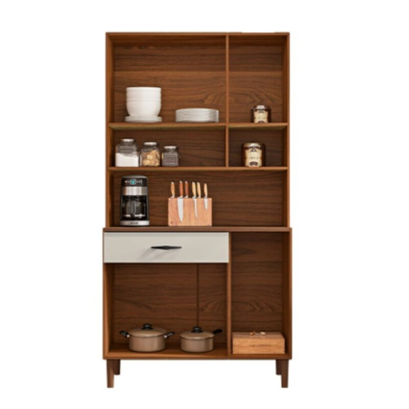 Cocina Golden 6 Puertas 1 Cajón Color Nogueira Off White Cocina Golden 6 Puertas 1 Cajón Color Nogueira Off White