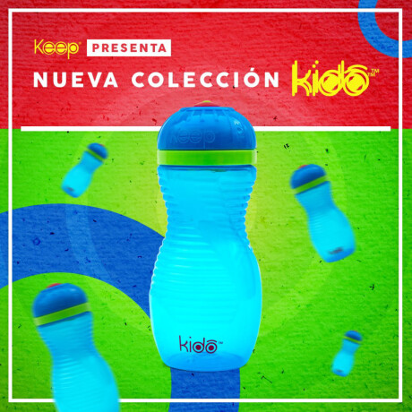 Botella Keep Kido 400ML AZUL