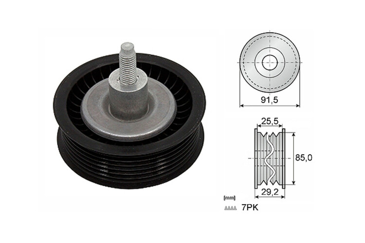 Tensor Guia Correa Ford Ranger 4X2/Ranger 4X4 Mazda Bt50/Bt50 4X4 12-25 Tensor Guia Correa Ford Ranger 4X2/Ranger 4X4 Mazda Bt50/Bt50 4X4 12-25
