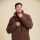 CAMPERA SAYER ( SHERPA) RUSTY MarrÓn